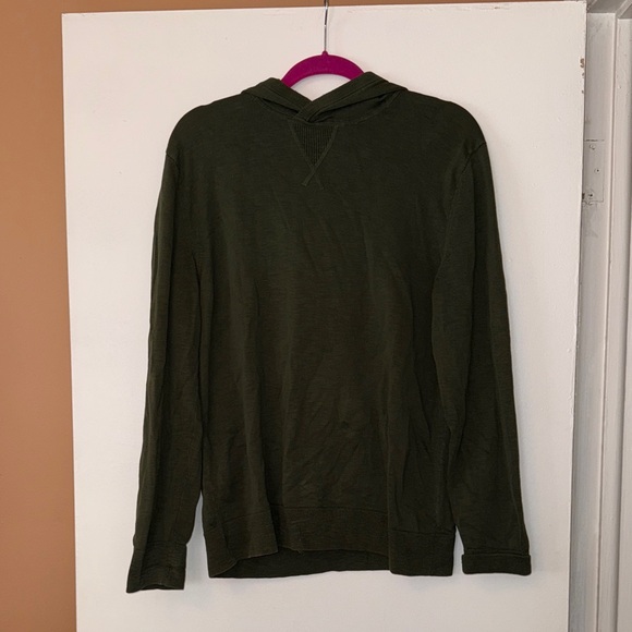Banana Republic Other - Banana Republic Olive Green Hooded Sweatshirt